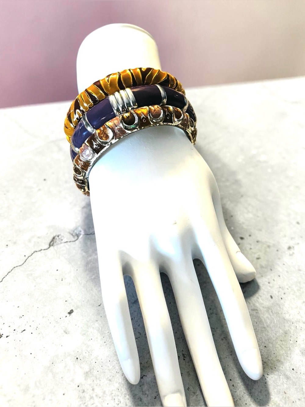 Multi-Stacked Bangle Bracelet Set
